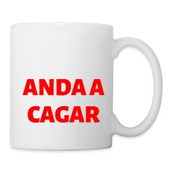 lass mich in ruhe Spanisch Sprache - Tasse - Weiß - Rechts