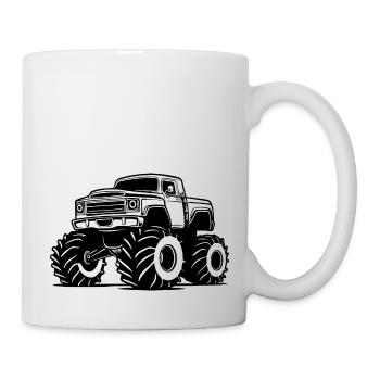 Monster Truck Monster Truck Lover Fan - Mug - white - Right