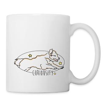 Hund - Tasse - Weiß - Rechts