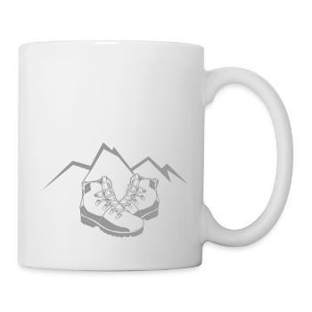 Mountain Hike - Hiking in the mountains - Mug - white - Right