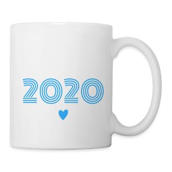 Born in 2020 boy - Mug - white - Right