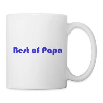 OPA. VATERTAG. ALLES GUTE ZUM GEBURTSTAG OPA. ICH LIEBE DICH. - Tasse - Weiß - Rechts
