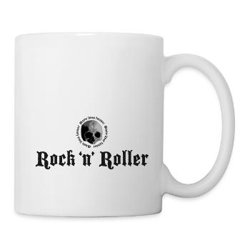 La musique vit pour toujours - Mug blanc - blanc - Droite
