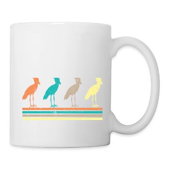 Shoebill Bird Ornithologist Forest I Gift - Mug - white - Right