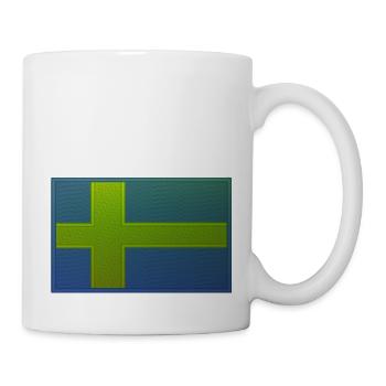 Suède Suède Pays nordiques Scandinavie pommes de terre viking - Mug blanc - blanc - Droite