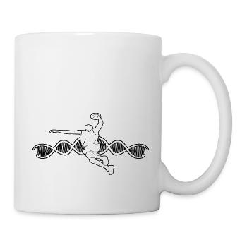 Équipe de basket-ball Joueur de basket-ball Basket-ball - Mug blanc - blanc - Droite