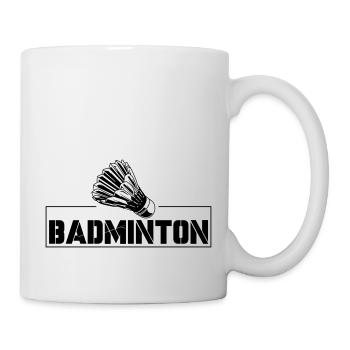 badminton - Mug - white - Right