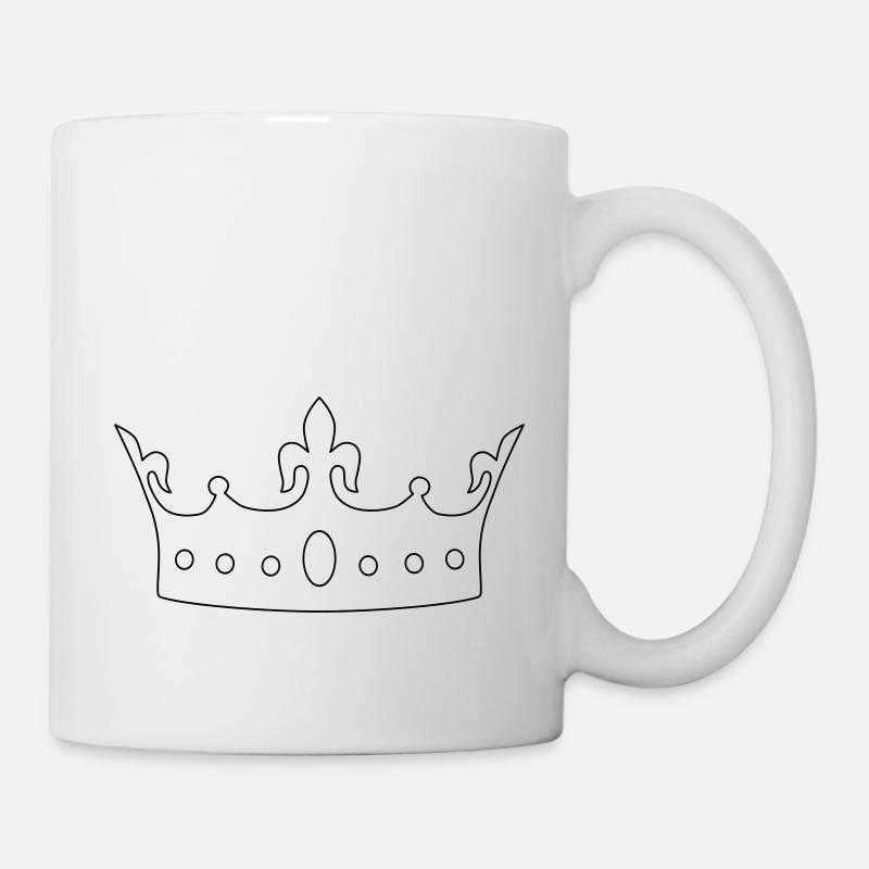 Crown 2 - Mug - white