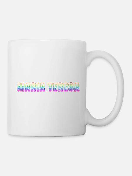 María Teresa RS Arco Iris - Taza - blanco