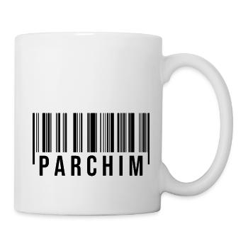 Parchim Strichcode - Tasse - Weiß - Rechts