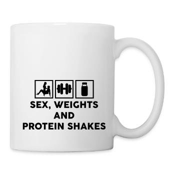 Lustiger Spruch Witzig Humor Geschenkidee - Tasse - Weiß - Rechts