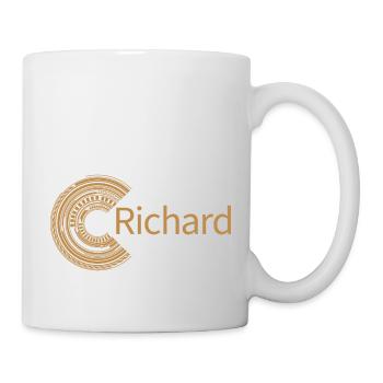 Für Richard - Tasse - Weiß - Rechts