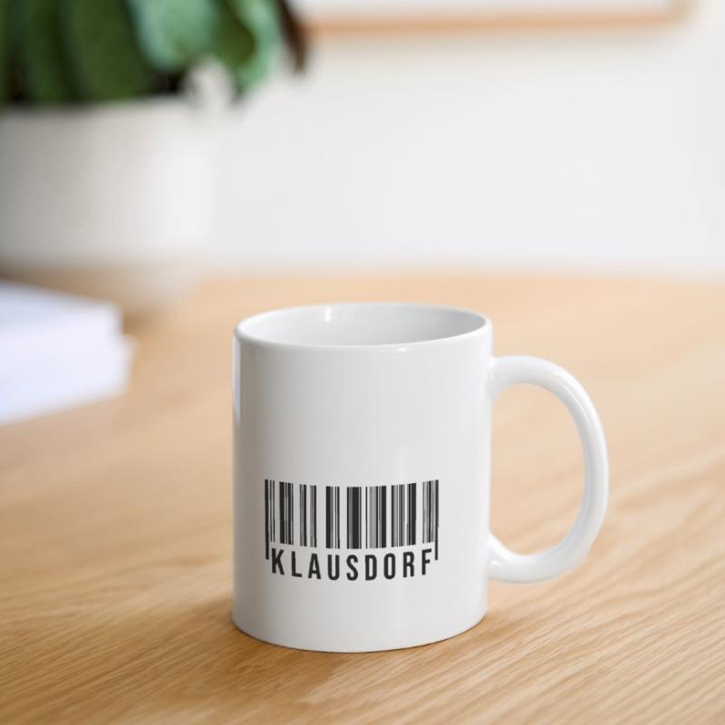 Klausdorf Strichcode Tasse