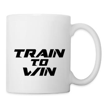 TRAINS TO WIN - Mug - white - Right