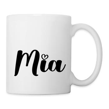 MIA - Mug blanc - blanc - Droite
