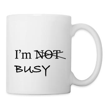 Im Busy - Mug - white - Right