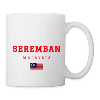 Seremban, Malaisie - Mug blanc - blanc - Droite