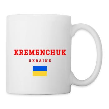 Kremenchuk, Ukraine - Mug blanc - blanc - Droite