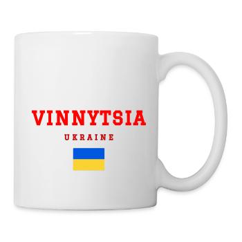 Vinnytsia, Ukraine - Mug blanc - blanc - Droite