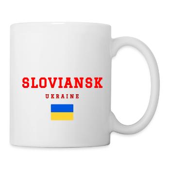 Sloviansk, Ukraine - Mug blanc - blanc - Droite