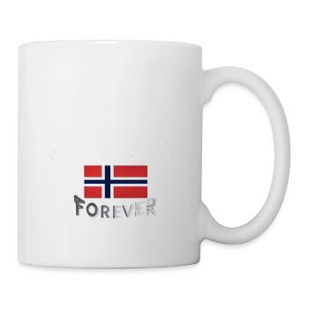 Flag Norway Norway Forever - Mug - white - Right