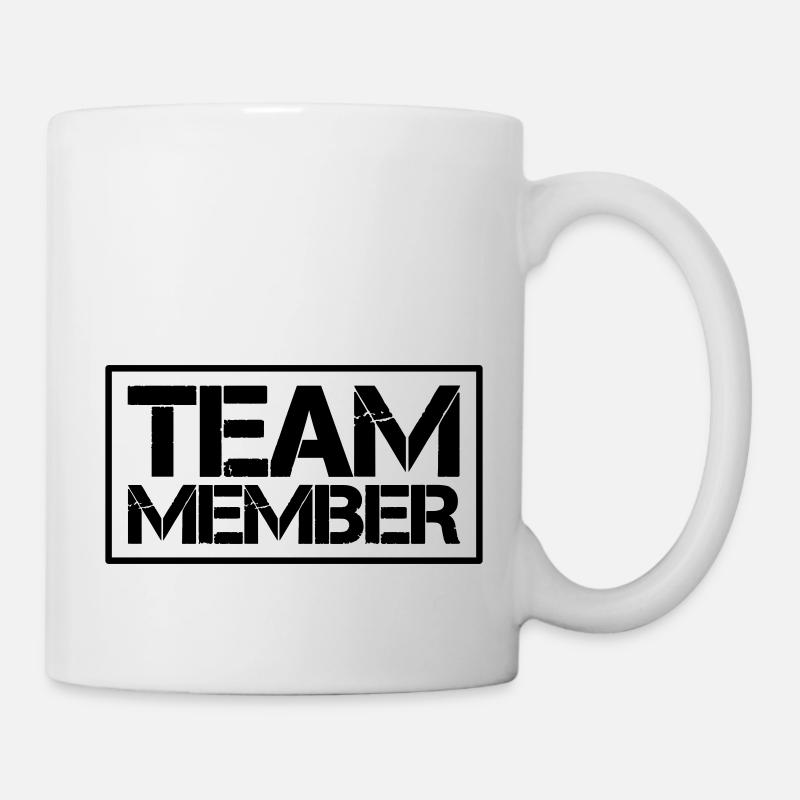 team member - Tasse - Weiß