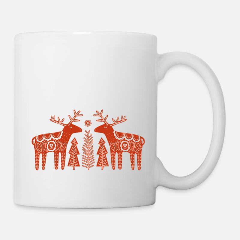 Renne - Mug blanc - blanc