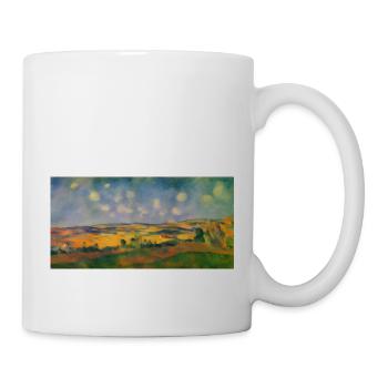 The magic of nature in a quiet French countryside - Mug - white - Right