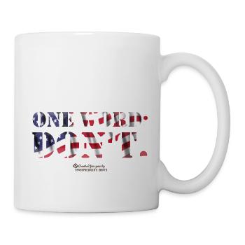 USA Flag Biden Quote - Mug - white - Right