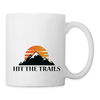 Trail Run Ultra Running Berg Trekking Laufen - Tasse - Weiß - Rechts