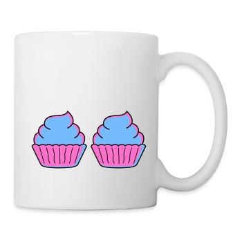 Petit gâteau 2 - Mug blanc - blanc - Droite