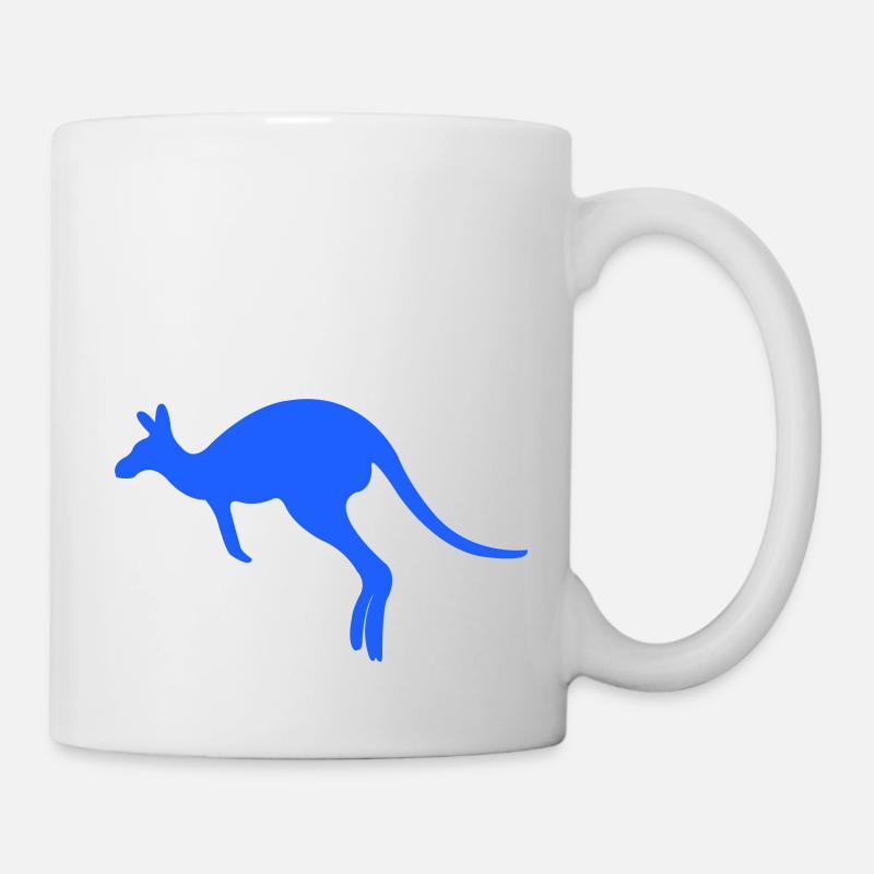 kangaroo - Tasse - Weiß