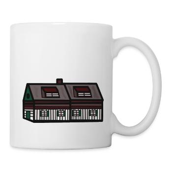 Constructeur Maison Courtier Professions Bâtiment Immeuble Résidentiel - Mug blanc - blanc - Droite