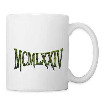 MCMLXXIV 1974 50th Birthday B-Day Birthday Gift - Mug - white - Right