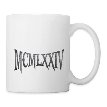 MCMLXXIV 1974 50th Birthday B-Day Birthday Gift - Mug - white - Right