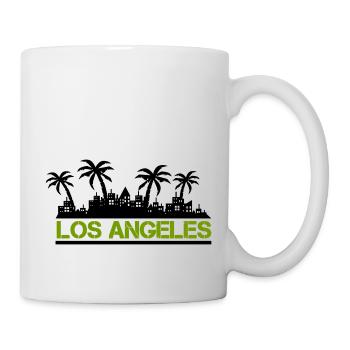 Los Angeles - Mug blanc - blanc - Droite
