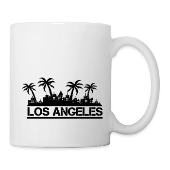 los angeles - Tasse - Weiß - Rechts