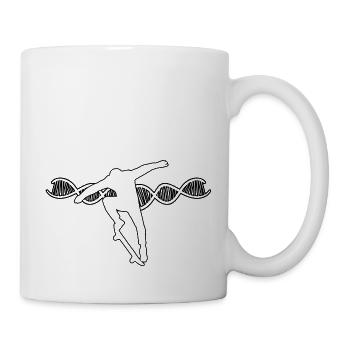 Skateboard Skaten Skateboarding Skate-Fan Skater - Tasse - Weiß - Rechts