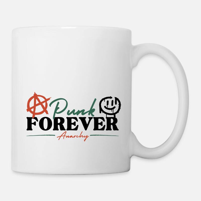 Punk Forever - Anarchie - Mug blanc - blanc
