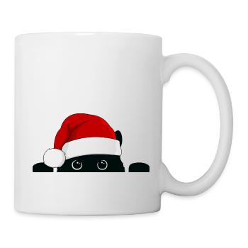 Kiwi the Cat - Xmas - Tasse - Weiß - Rechts