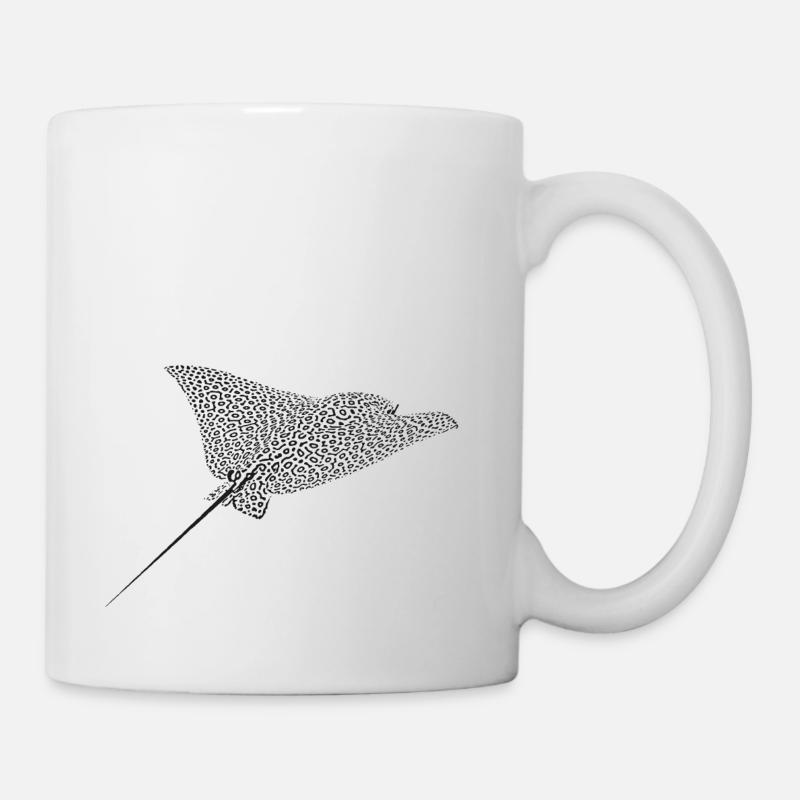 Rochen - Tasse - Weiß