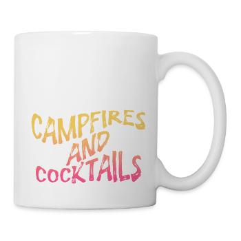 Campfire And Cocktails 3 - Mug - white - Right
