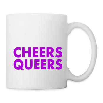 Cheers queers - Mug - white - Right