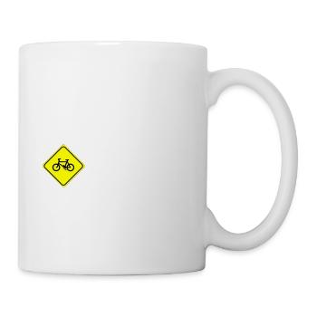 Mountain biking - Mug - white - Right