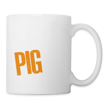 Pig, A Creature That Turns Vegetables Into Bacon 8 - Mug - white - Right