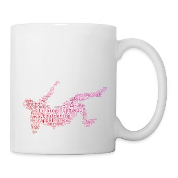 Kletterer Escalade de bloc Grimpeur de bloc Bouldern - Mug blanc - blanc - Droite