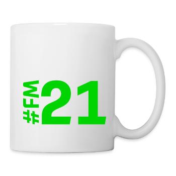 FM21-KARTON - Tasse - Weiß - Rechts