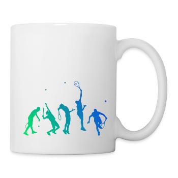 Tennis Femmes Joueur de tennis Tennis Homme - Mug blanc - blanc - Droite