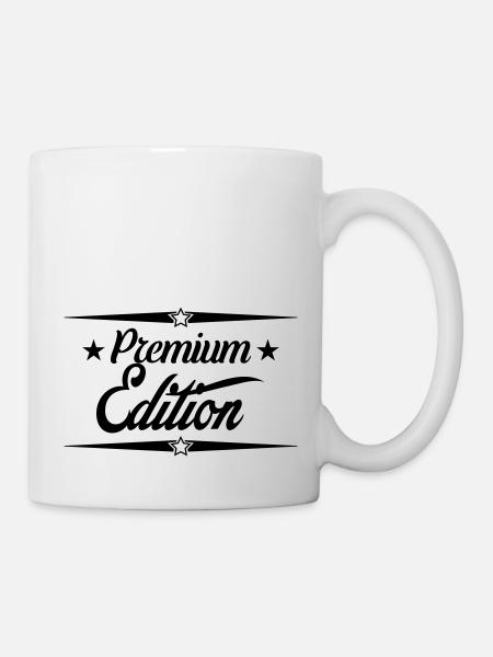 premium edition - Tasse - Weiß