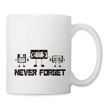 Music, Retro, Heavy Metal, Hard Rock, Punk, Vinyl, Pop - Mug - white - Right